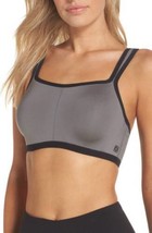 NATORI 731050 Power Yogi Convertible Sports Bra Sz 32C Grey Black - £31.24 GBP