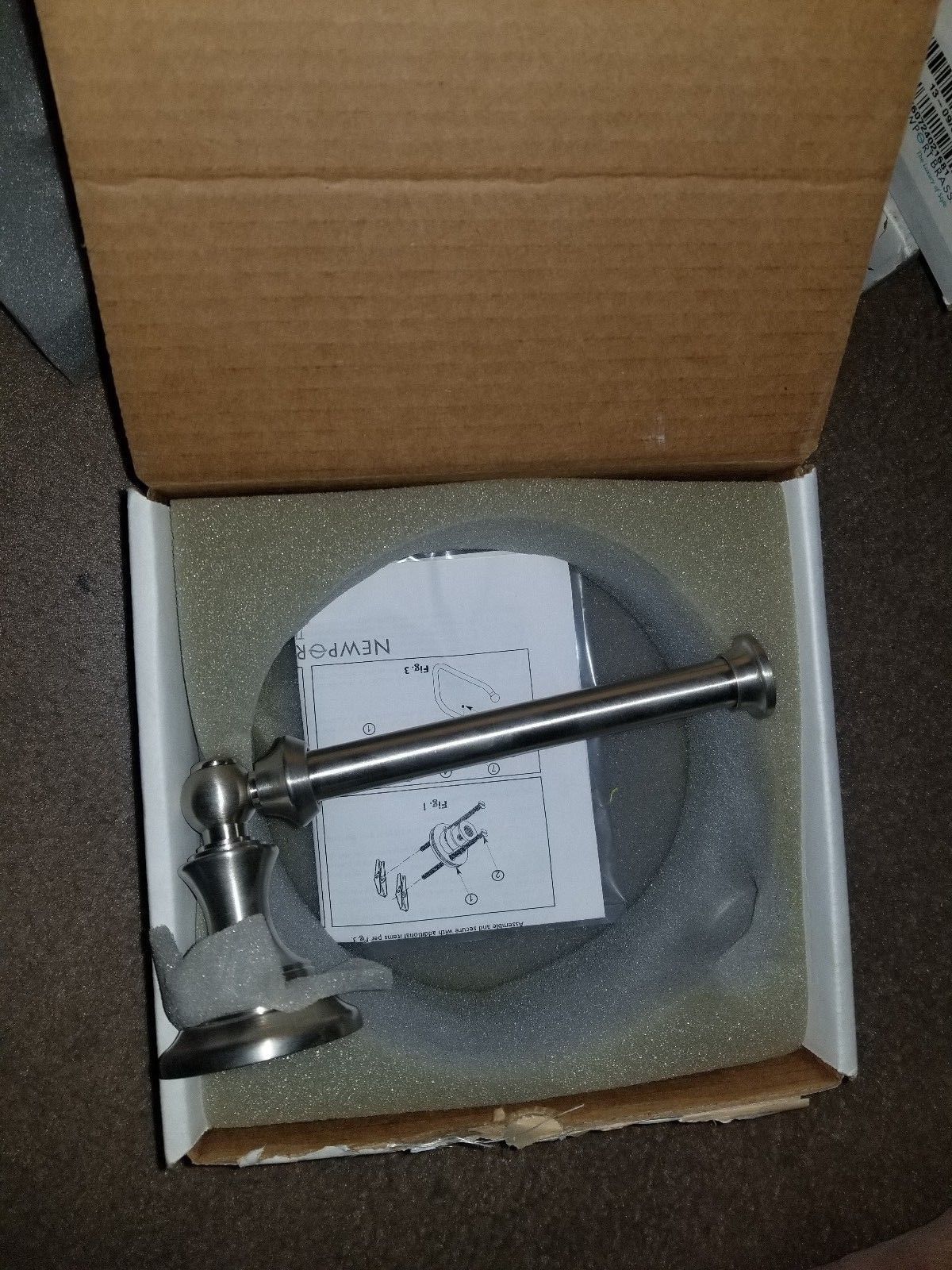 NEWPORT BRASS 24-27/15S OPEN  TOWEL/ TISSUE HOLDER - $107.91