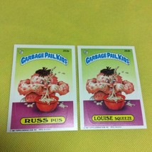 7th SERIES 1986 GPK RUSS PUS #253a and LOUISE SQUEEZE #253b MINT!! Garba... - £10.23 GBP