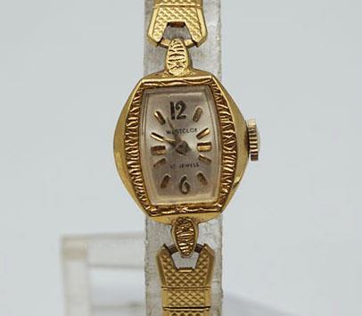 Westclox Ladies Mechanical Watch 17 Jewels - $19.79