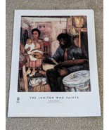 The Janitor Who Paints Palmer Hayden African American Art Print Black Fo... - £29.75 GBP