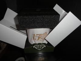 Viaje 15th Anniversary Gold Cigar Ceramic Jar Only ( NO CIGARS )NIB  image 15