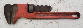 *PV40) Vintage 11&quot; Ridge Tool Rigid Spud Adjustable Smooth Jaw Pipe Wren... - $19.79