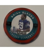 Brian Blades Seattle Seahawks Green Chip #73 NFL Chip Shot 1997 - £4.66 GBP