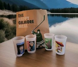 Happy Gilmore 2 Netflix Subway &quot;New&quot; Set Of 4 Cups Limited Time Promotio... - $16.36