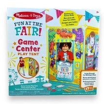 Melissa &amp; Doug Fun at the Fair! Game Center Play Tent - 4 Sides of Activities - £21.22 GBP