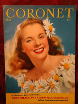 Coronet May 1944 Sonja Henie Burpee Japan Eta Hoaxes Kokomo Zoo Babies - £12.94 GBP