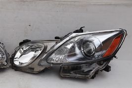 07-11 Lexus GS450h SMOKE HID Xenon AFS Headlight Lamps Set LH&RH POLISHED image 3