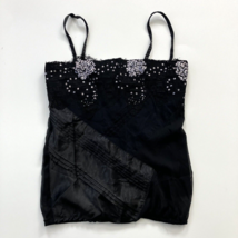 Body And Soul Women Sequin Tank Camisole Party Black S - £8.74 GBP