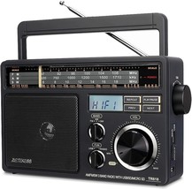 Retekess Tr618 Portable Am Fm Radio With Sd, Micro Sd And Usb, Kitchen O... - £41.03 GBP