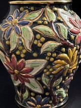 Antique handmade H. BEQUET Quaregnon 516 vase, marked bottom - £84.28 GBP