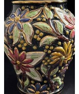 Antique handmade H. BEQUET Quaregnon 516 vase, marked bottom - £84.86 GBP