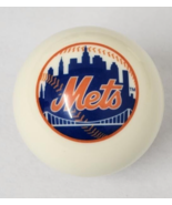 NEW YORK METS WHITE MLB TEAM BILLIARD GAME POOL TABLE CUE 8 BALL REPLACE... - £23.55 GBP