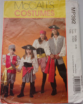 McCall’s Kids Size 3-8 Pirate Costumes #MP392 Missing Pieces - £1.56 GBP