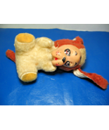 Vintage Herman the Hound Rubber Face Toy Stuffed Animal Brown Fur Plush Sad - $49.99