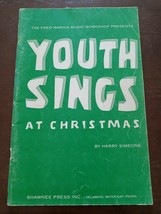 Youth Sings At Christmas Song Book - $87.88