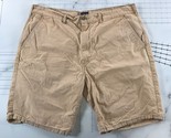 Levi Strauss &amp; Co. Shorts Mens 40 Tan Cotton Above Knee Pockets Zip Fly ... - $19.79