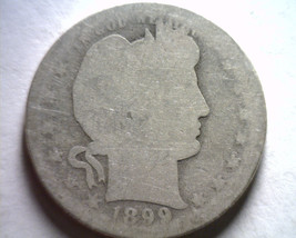 1899-O Barber Quarter Dollar About Good Ag Nice Original Coin Bobs Coins - £8.01 GBP