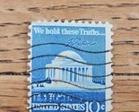 US Stamp Jefferson Memorial 10c Used - £0.73 GBP