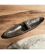 ARTHUR COURT 2003 GRAPE LEAF DIVIDED 16” OBLONG SERVING DISH Relish - $33.85 CAD