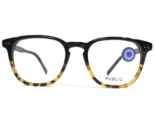 Public Eyeworks Brille Rahmen CHARLOTTE-C04 Schwarz Schildplatt Square 4... - £41.02 GBP