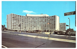 The Washington Hilton Connecticut Avenue Washington DC Postcard 1966 - £6.95 GBP