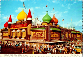 Postcard South Dakota Corn Palace Mitchell World&#39;s Only N.A. Decorated 6 x 4 Ins - £3.89 GBP