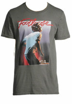 Footloose T Shirt Movie Kevin Bacon Gray Short Sleeve Tee Men Size S 34/... - $7.95