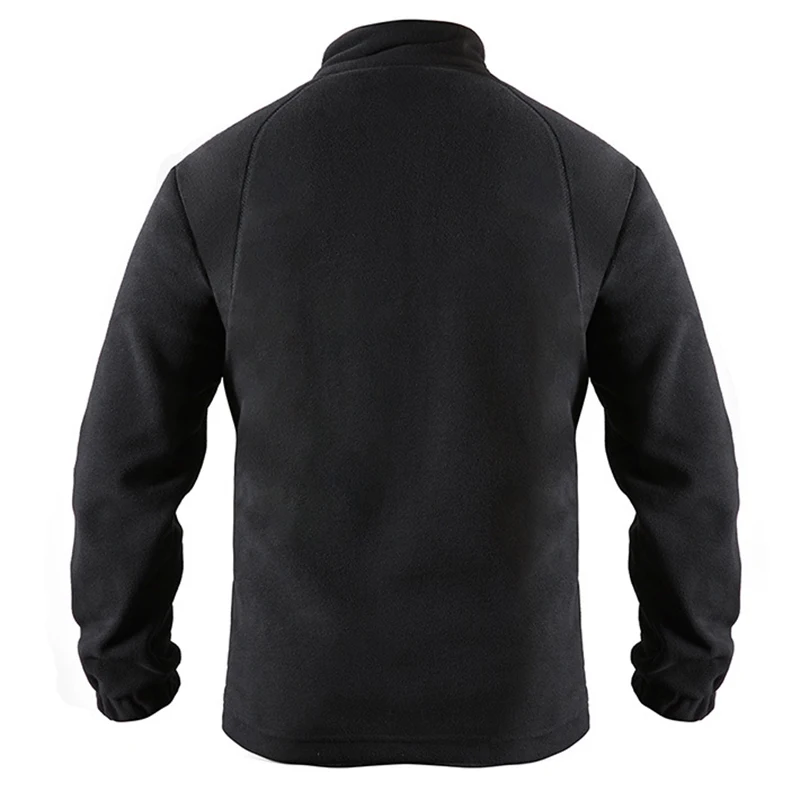 Mege   Fleece Inner Jacket Coat  Winter Warm  Army Fleece Outwear Men&#39;s Black Ja - £185.51 GBP