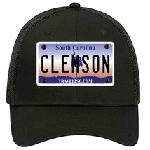 Clemson South Carolina Novelty Black Mesh License Plate Hat - £23.17 GBP