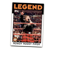 2016 Topps WWE Heritage #101 Rowdy Roddy Piper - £2.35 GBP