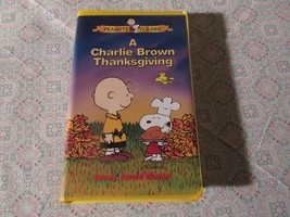 VHS   Peanuts  A Charlie Brown Thanksgiving  1996 - £9.90 GBP