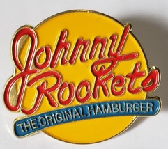 Johnny Rockets The ORiginal Hamburger 1-1/4&quot; Souvenir Pin - £3.70 GBP