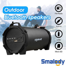 Portable Wireless Bluetooth Speaker Portable Subwoofer Music Stereo Outdoor Us - £37.95 GBP