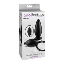 Anal Fantasy Collection Inflatable Silicone Plug Black - £34.70 GBP