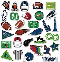 Anor Wishlife Football PVC Waterproof Stickers(30pcs) for Bottles,Luggages,Lapt - $20.78