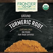 Frontier Co-op Turmeric Root Certified Organic Fair Trade Certified 16oz - $23.98