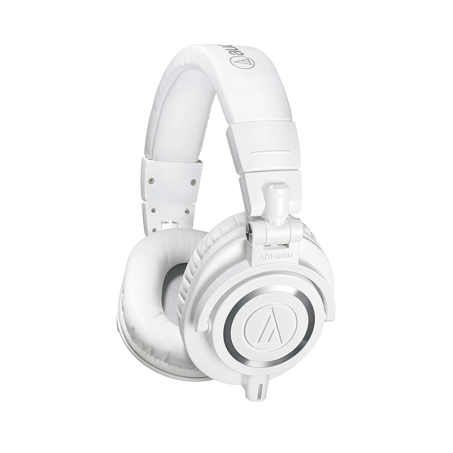 Audio-Technica ATH-M50XWH Professional Studio Monitor Headphones, White