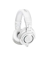 Audio-Technica ATH-M50XWH Professional Studio Monitor Headphones, White - $287.99