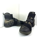 Nike LeBron Zoom Soldier 10 Camo Men's Size 16 Basketball Sneakers 844378-022 - £55.39 GBP