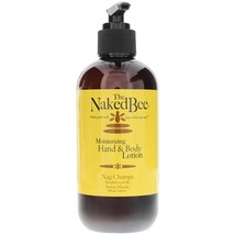 The Naked Bee Nag Champa Moisturizing Hand &amp; Body Lotion 237ml/8oz - £16.73 GBP