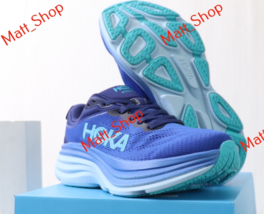 Hoka One One Bondi 8 Sneakers Women Size 7.5 US  1123202-BBBG Sport Gym ... - $149.54 CAD