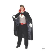 Vampire Costume Men Deluxe Halloween Cosplay Dracula Gothic Demon Evil F... - £43.31 GBP