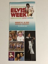 Elvis Presley Elvis Week 2010 Travel Brochure Memphis Tennessee BR11 - £3.86 GBP