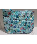 Vera Bradley Women&#39;s Purse Shoulder Bag SMALL VERA TOTE ANTILLES TREASUR... - $185.06 CAD