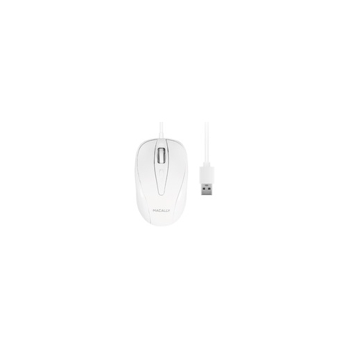 MACALLY PERIPHERALS TURBO OPTICAL USB MOUSE 3BTN 1000DPI - £32.35 GBP