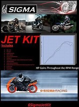 Kawasaki Ninja ZXR250 ZXR 250 cc ZX2R 4 Cyl Carburetor Carb Stage 1-3 Jet Kit - £70.58 GBP