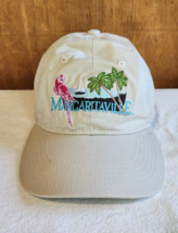 Margaritaville Hat Jimmy Buffet Beach Mens Cream Colored Adjustable Truc... - $14.96