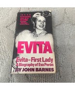Evita First Lady Biography Paperback Book by John Barnes Grove Press 1981 - $37.21