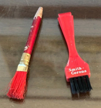Vintage Smith Corona Typewriter Brush &amp; Carbon Pencil w/ Hard Brush - $8.56